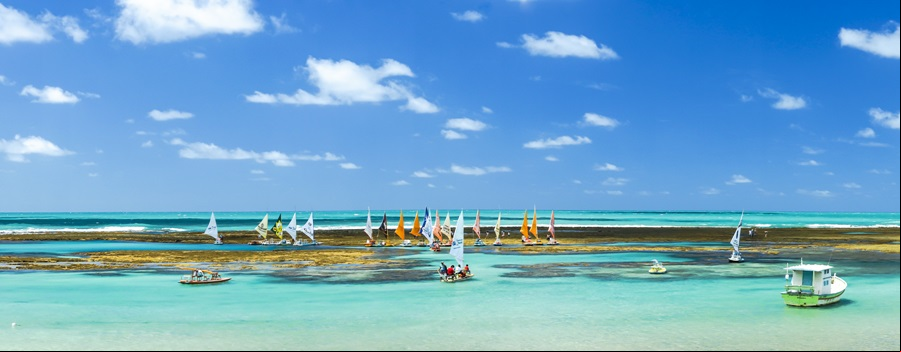 Praia de Porto de Galinhas - Ipojuca - Estado de Pernambuco - Regi